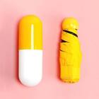 Мини зонт в капсуле футляре складной механический Capsule Umbrela mini