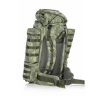 Мужской тактический рюкзак для армии зсу для военных на 100+10 литров - изображение 3