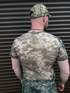 Тактическая камуфляжная футболка сетка Пиксель (Размер 56) - изображение 2
