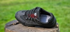 Кросівки чоловічі чорні весняні літні сітка добротні тактичні зсу 44р 28,5см код: 3174 - зображення 5