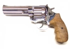 Револьвер под патрон Флобера Ekol Viper 4,5" (хром / бук) chrome - изображение 1