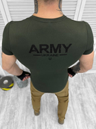 Тактична футболка з матеріалу Coolpas ЗСУ Хакі M - зображення 3