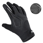 Сенсорні рукавички повнопалі FQ103B147 на липучці Чорний XL (Kali) - зображення 4