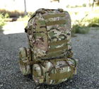 Великий рюкзак Мультикам TacticBag 45-55л з підсумками Камуфляж (Kali) - зображення 5