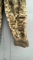 Чоловічі теплі штани на зиму утеплені флісовою підкладкою +15°С до -15°С зимові вітрозахисні водовідштовхувальні брюки повсякденні польові піксельні 58 - зображення 7