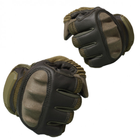 Тактические штурмовые сенсорные перчатки Hard Knuckle L (Kali) - изображение 2