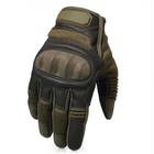 Тактические штурмовые сенсорные перчатки Hard Knuckle L (Kali) - изображение 5