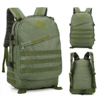 Рюкзак 43 л + система Molle + ткань Oxford Зеленый (Kali) - изображение 5
