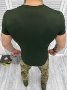 Тактическая футболка из материала инновационного Elite Olive XXL - изображение 3