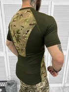 Тактическая футболка военного стиля Olive Elite XL - изображение 3