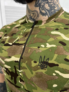 Тактическая футболка военного стиля Elite Multicam M - изображение 3