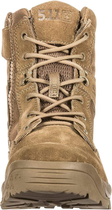 Чоловічі тактичні черевики 5.11 Tactical A.T.A.C. 2.0 6" Side Zip Desert 12395-106 39 (6.5) 24.5 см Dark Coyote (2000980573080) - изображение 7