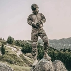 Тактична військова форма костюм армійський мультикам із захистом, убак UBACS MultiCam, кепка ВСУ р.8XL - зображення 4