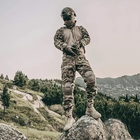 Тактическая военная форма костюм армейский мультикам с защитой, убакс UBACS MultiCam, кепка ВСУ р.L - изображение 4