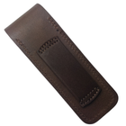 Чехол ВОЛМАС для запасного магазина ПМ пистолета Макарова кожаный коричневый ЧМ-1 - изображение 4