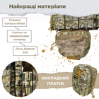 Плитоноска бронежилет UKRDEF Піксель Аптечка с быстрым сбросом MOLLE 7 подсумков + боковая защита - изображение 10