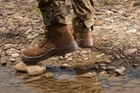 Берцы тактические. Мужские ультралёгкие боевые ботинки Maxsteel Hi-legs Coyote 48 (318мм) коричневые - изображение 8