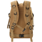 Армейский вместительный рюкзак 45x27x15 см коричневый 50420 - изображение 6