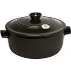 Каструля з кришкою Emile Henry Cookware 4 л чорна (794540)