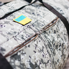 Сумка-баул-рюкзак, баул армейский Оксфорд тактическая на 100 л Пиксель - изображение 10