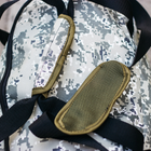 Дорожная сумка, тактическая 50л, ВСУ армейская Оксфорд Пиксель - изображение 9