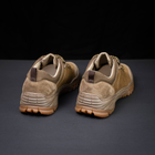 Ботинки кроссовки тактическая обувь легкие (лето) натуральная гидрофобная кожа усиленная пятка и носок Койот 45 - изображение 3
