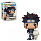 Фигурка коллекционная аниме Funko Pop Киба с Акамару Naruto Shippuden Kiba with Akamaru #1194 винил 10 см (NA N 1194)