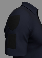 Тактическая футболка поло GorLin 52 Темно-синий (Т-42) - изображение 4
