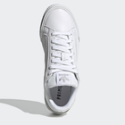 Жіночі кеди низькі Adidas Originals Court Tourino H05280 39.5 (6UK) 24.5 см Білі (4064047124019) - зображення 6