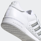 Жіночі кеди низькі Adidas Originals Continental 80 Stripes S42626 41.5 (7.5UK) 26 см Cloud White/Silver Metallic/Grey Three (4064036136986) - зображення 5