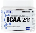 Амінокислоти Fitmax Base BCAA 2:1:1 200 г Jar (5907776170805)