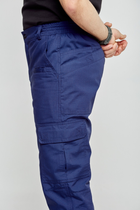 Тактичні штани UKM 52L синій карго ріп стоп - зображення 3