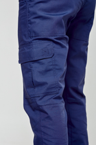 Тактические штаны UKM 50M синий карго рип стоп - изображение 5