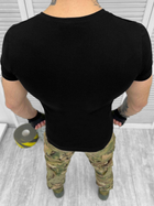 Тактична футболка військового стилю Black XL - зображення 3
