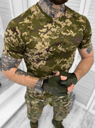 Тактична футболка Combat Performance Shirt Піксель M - зображення 2