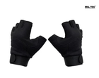 Тактичні Mil-tec Чорні рукавички Army Fingerless Gloves 12538502 розмір XL - зображення 3