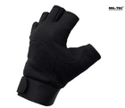 Тактические перчатки Army Fingerless Gloves Mil-tec Black 12538502 размер M - изображение 6