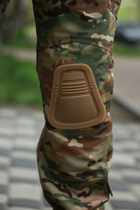 Штаны тактические Tirex рип-стоп 50 мультикам с наколенниками - изображение 5