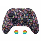 Чехол силиконовый для геймпада Xbox One - Colorfull skull