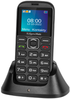 Мобільний телефон Kruger&Matz Simple 921 DualSim Black (5901890076616) - зображення 1