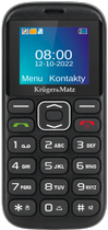 Telefon komórkowy Kruger&Matz Simple 922 4G DualSim Black (5901890077248) - obraz 2