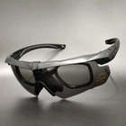 Окуляри тактичні / захисні тактичні окуляри з 3 лінзами з поляризацією / балістичні окуляри Cobra Tactic Armor - зображення 7