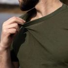 Тактическая камуфляжная футболка Олива (Размер 54) - изображение 2