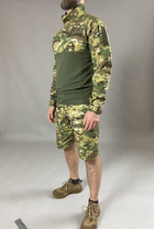 Військова тактична сорочка Убакс Tactic довгий рукав РІП-СТОП, бойова сорочка, мультикам 56 - зображення 3