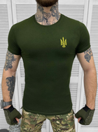 Тактическая футболка военного стиля Olive XXL - изображение 1