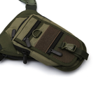 Тактична поясна/ніжна сумка кобура зі спеціальним відділенням Single Sword олива - зображення 3