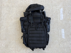 Тактический рюкзак Solder 90 литров чёрный - изображение 4