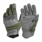 Тактические перчатки стойкие к пламени и порезам Pentagon Storm Gloves Anti-Cut P20021-CU Large, Олива (Olive) - изображение 1
