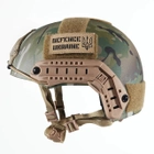 Каска шолом тактичний захист FAST NIJ IIIA балістичний шолом кевларовий UKRDEF мультикам - зображення 4