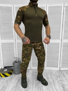 Тактичний військовий комплект Lager ( Убакс + Штани ), Камуфляж: Мультикам, Розмір: XXL - зображення 3